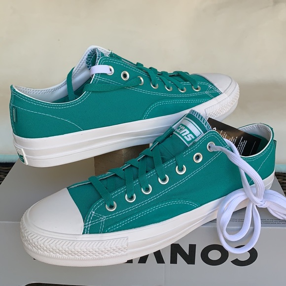CONVERSE CTAS PRO OP OX MEN’S Malachite/White/Whit - Picture 7 of 16